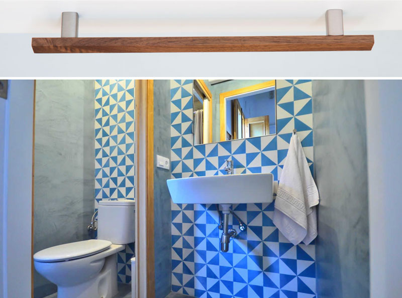 Pomos para baños con azulejos pequeños. Knobs for bathrooms with small tiles.