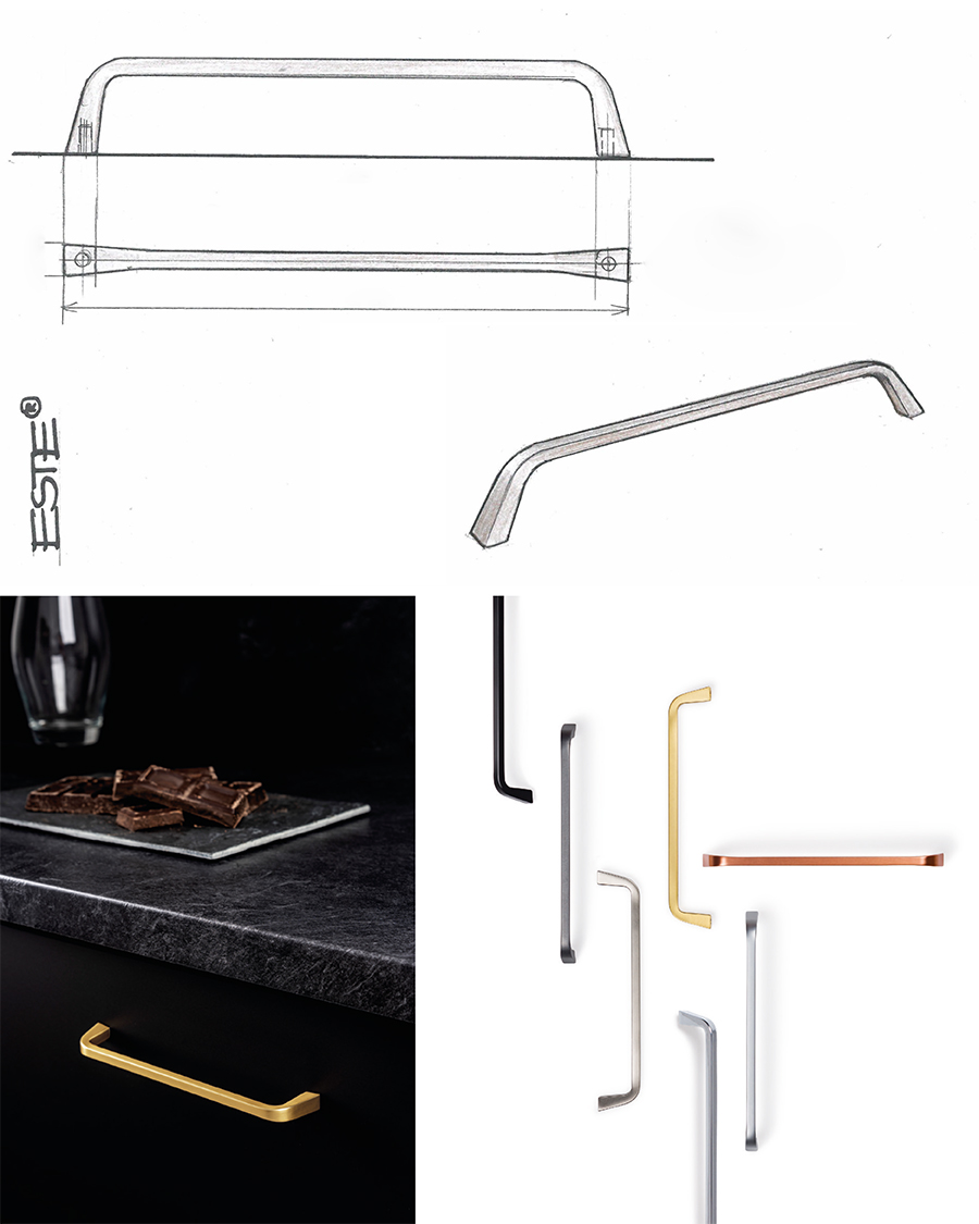 Balutto Associati knob, handle and wall hook design studio | Balutto Associati estudio de diseño pomos, tiradores y colgadores de pared | by Viefe®
