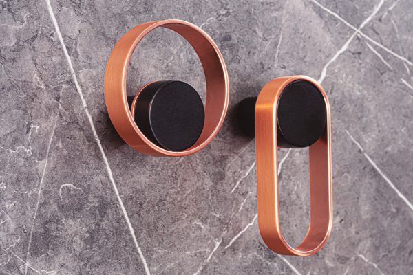 The daring and sophisticated Orbit wall hooks